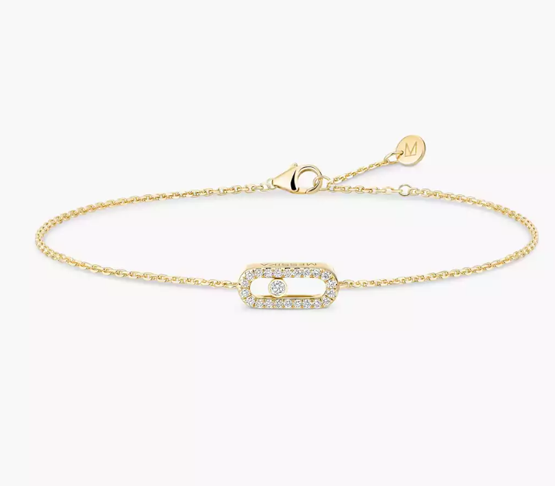[Glimmer]MS CARES FULL DIAMOND BRACELET