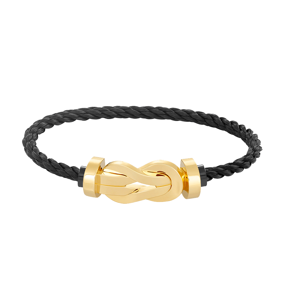 [Glimmer]CHANCE LARGE 8 FIGURE BUCKLE NO DIAMOND BRACELET GOLD