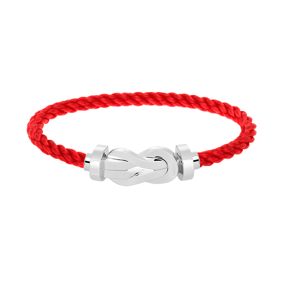 [Glimmer]CHANCE LARGE 8 FIGURE BUCKLE NO DIAMOND BRACELET SILVER