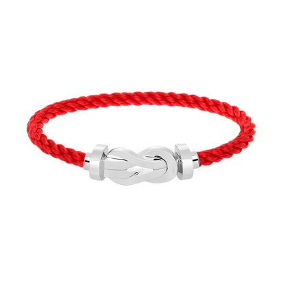 [Glimmer]CHANCE LARGE 8 FIGURE BUCKLE NO DIAMOND BRACELET SILVER