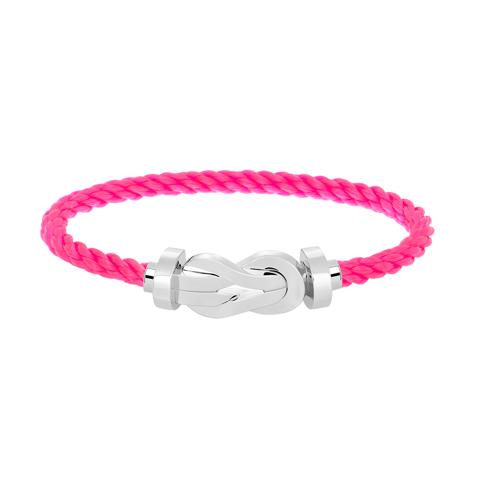 [Glimmer]CHANCE LARGE 8 FIGURE BUCKLE NO DIAMOND BRACELET SILVER