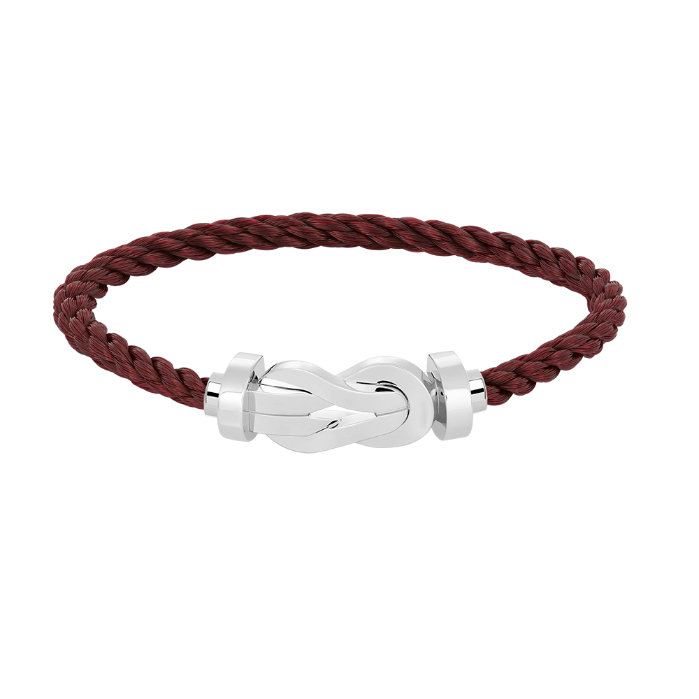 [Glimmer]CHANCE LARGE 8 FIGURE BUCKLE NO DIAMOND BRACELET SILVER