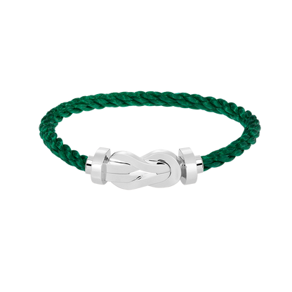 [Glimmer]CHANCE LARGE 8 FIGURE BUCKLE NO DIAMOND BRACELET SILVER