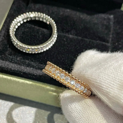 [Glimmer]PERLEE DIAMOND SILVER RING