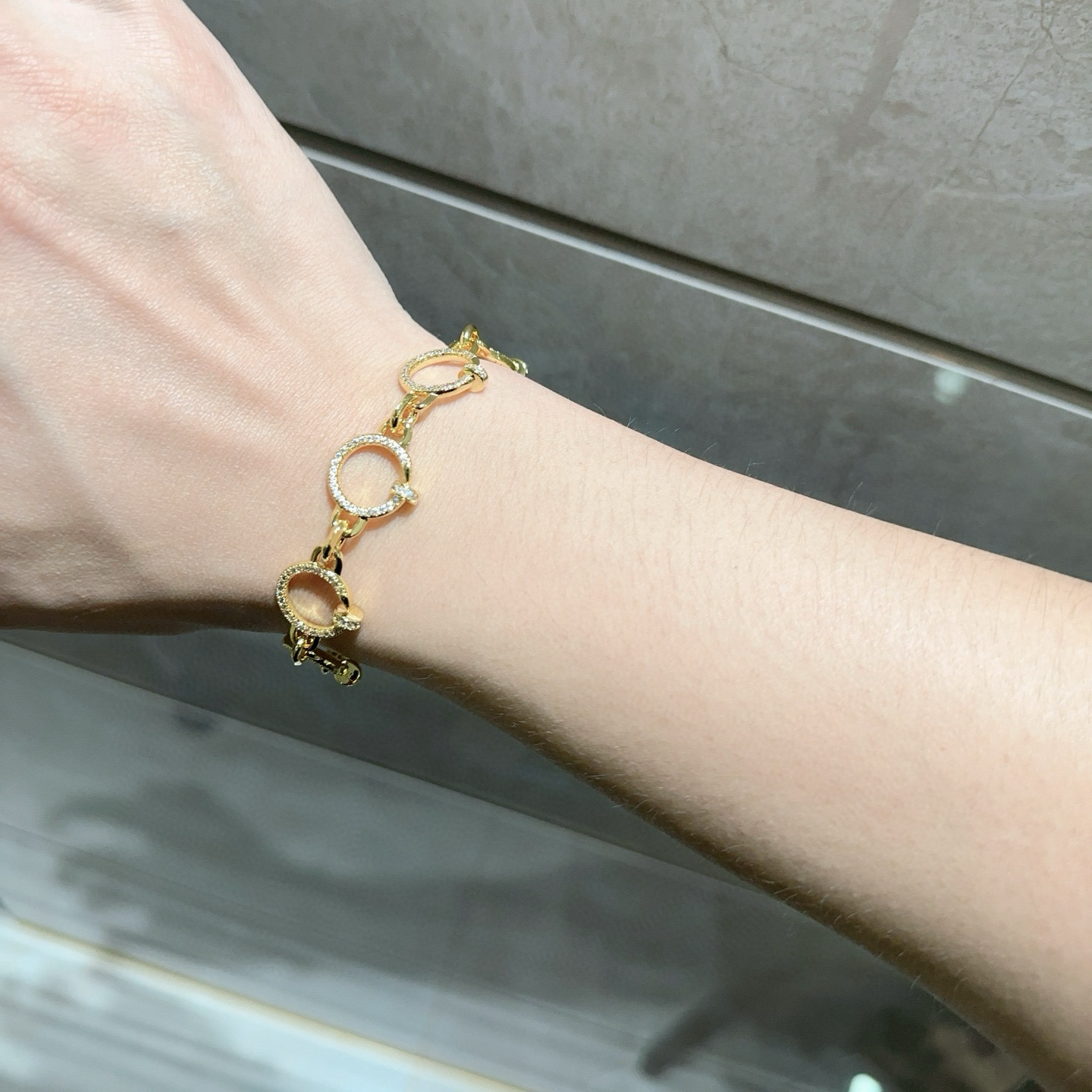 [Glimmer Jewelry] LOVE&JUSTE ブレスレット ダイヤモンド