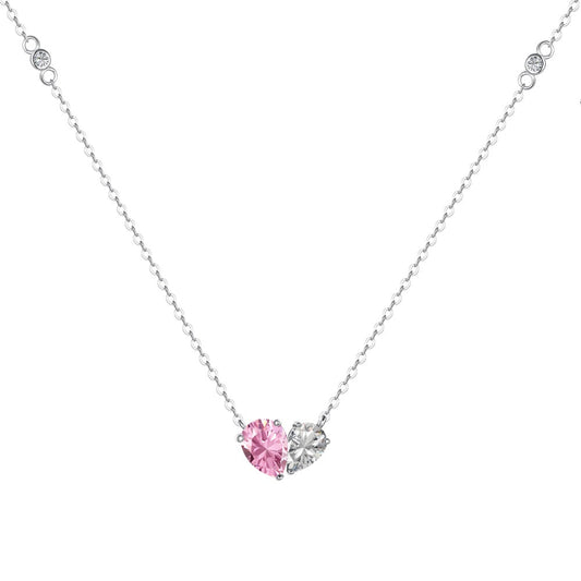 [Glimmer Jewelry]Unique Heart Shape Necklace