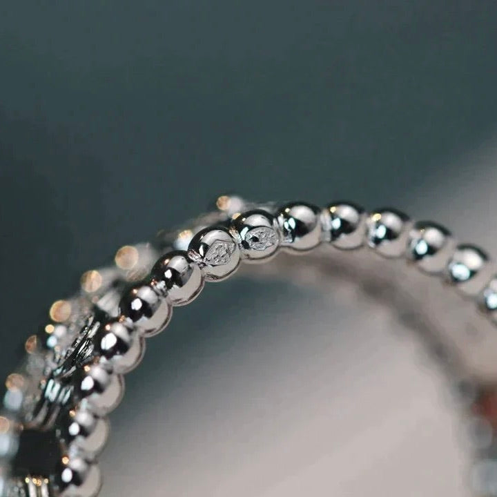 [Glimmer]クローバー カレイドスコープリング 10MM