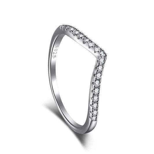 [Glimmer Jewelry]Elaborate Tennis Band Ring