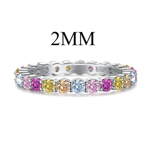 [Glimmer Jewelry]Dazzling Resplendent Round Cut Party Ring