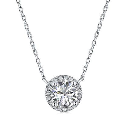 [Glimmer Jewelry]ゴージャスなラウンドカットネックレス