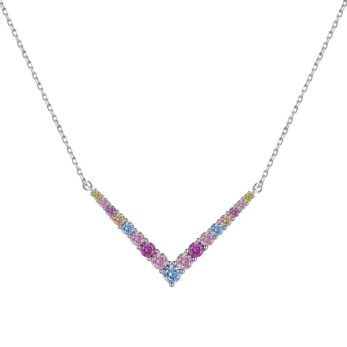 [Glimmer Jewelry]Ornate Round Cut Necklace