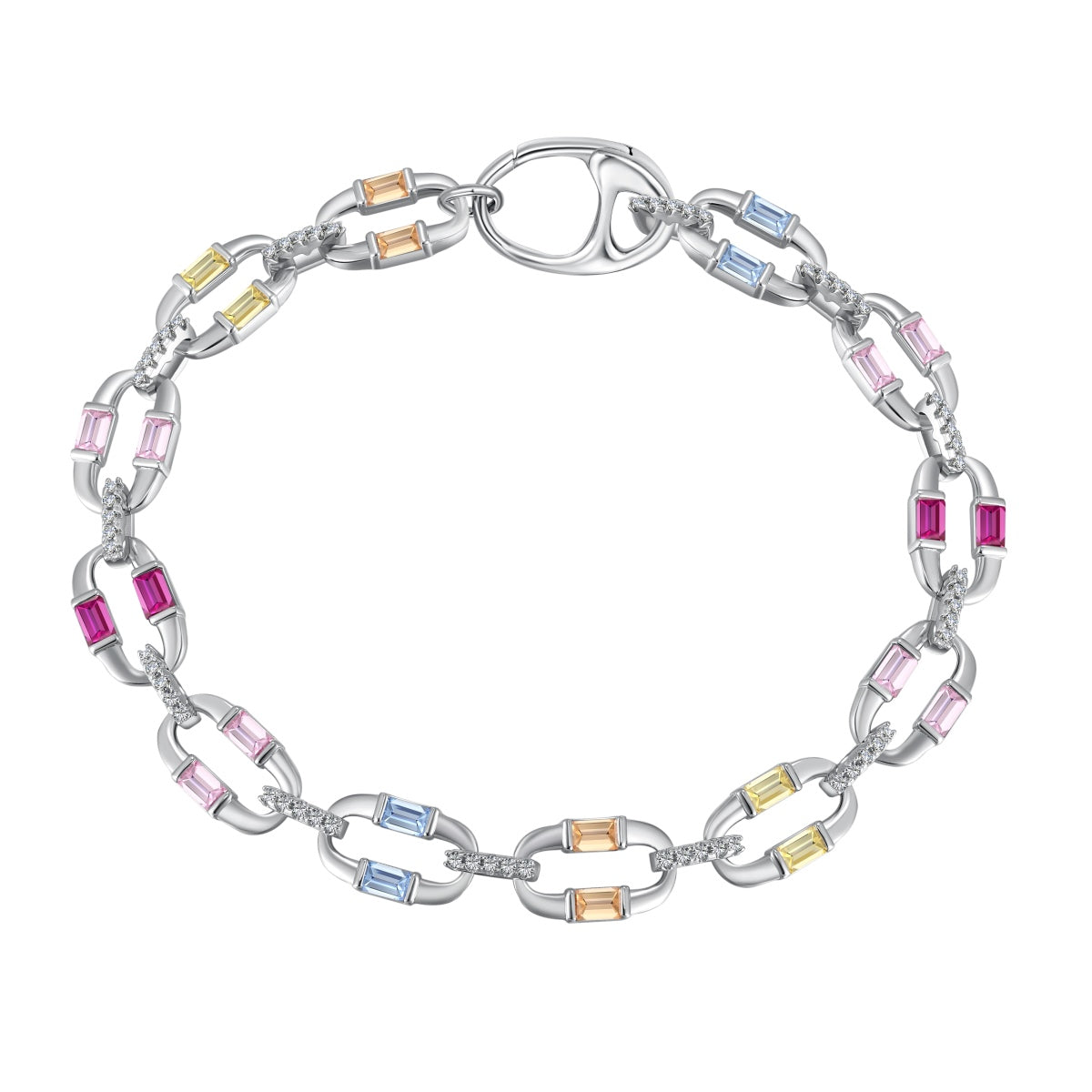 [Glimmer Jewelry]Dazzling Colorful Daily Bracelet