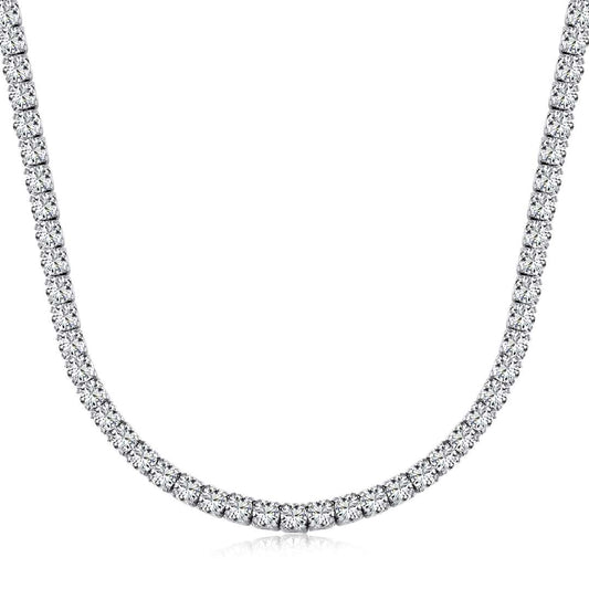 [Glimmer Jewelry]Elegant Tennis Chain Necklace