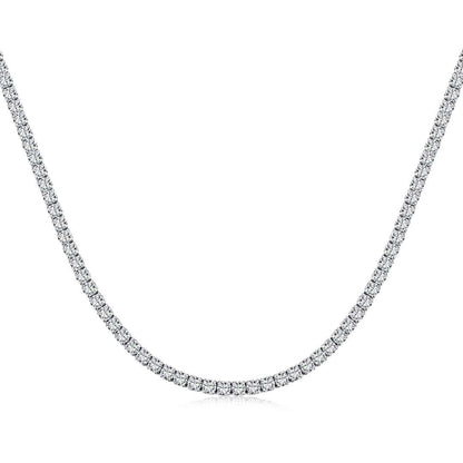 [Glimmer Jewelry]Elegant Tennis Chain Necklace