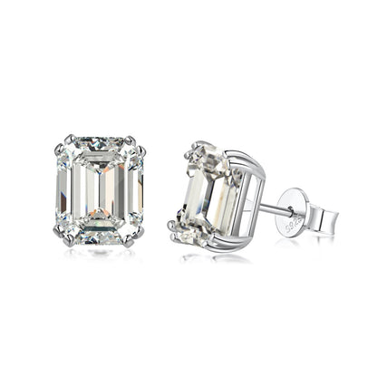 [Glimmer Jewelry]Dazzling Square Shape Earrings