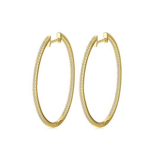 [Glimmer Jewelry]Popular Large Hoop Earrings