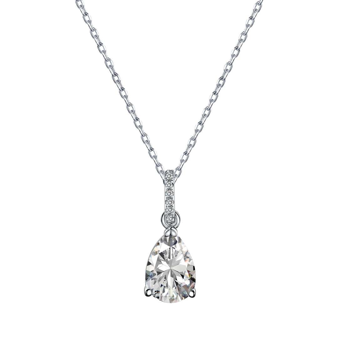 [Glimmer Jewelry]繊細なドロップ型ファッションネックレス