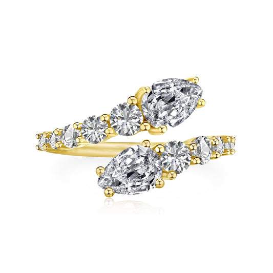 [Glimmer Jewelry]Delicate Lively Snake Shape Daily Ring