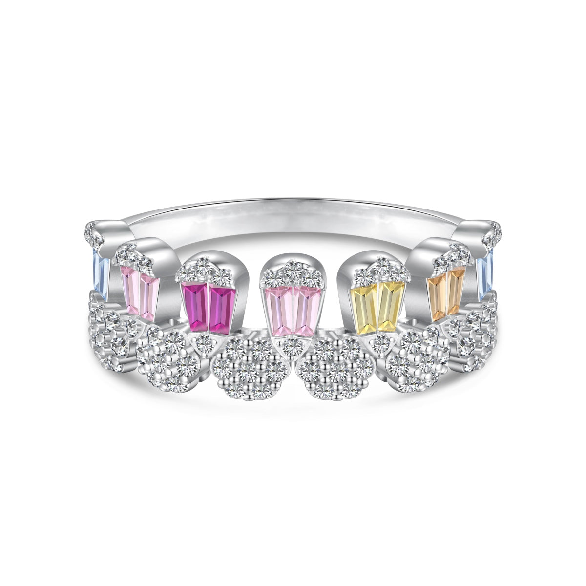 [Glimmer Jewelry]Gorgeous Radiant Cut Daily Ring