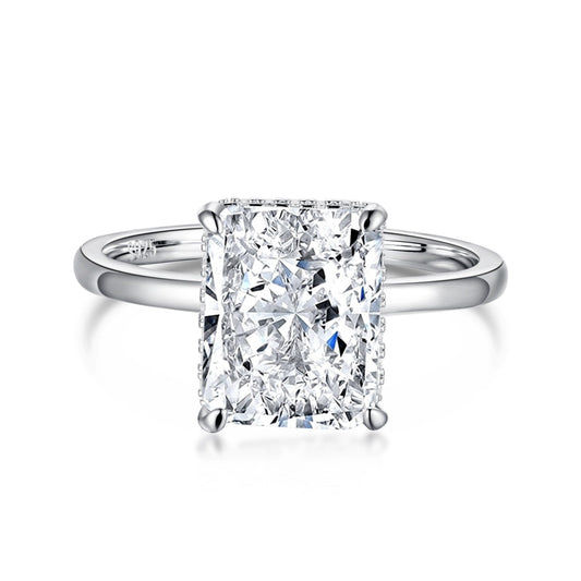 [Glimmer Jewelry]4.0 Carat Ornate Enchanting Radiand Cut Banquet Ring