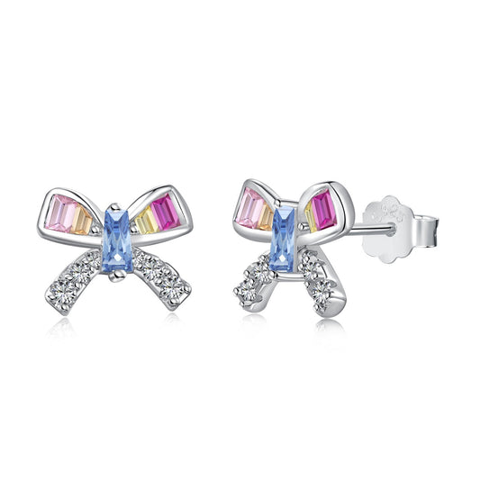 [Glimmer Jewelry]Ornate Butterfly Shape Daily Earrings