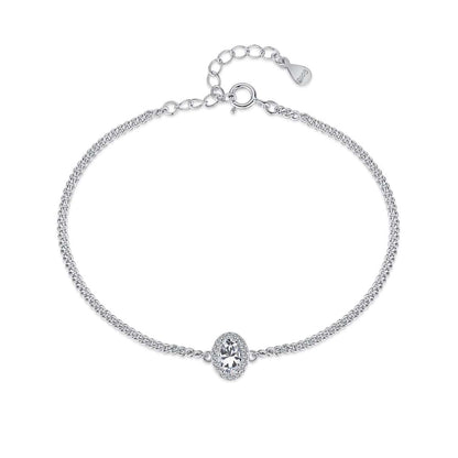 [Glimmer Jewelry]楕円形ブレスレット