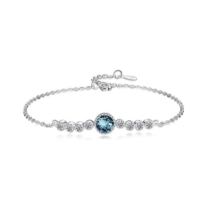 [Glimmer Jewelry]Luxurious Heart Of The Ocean Bracelet