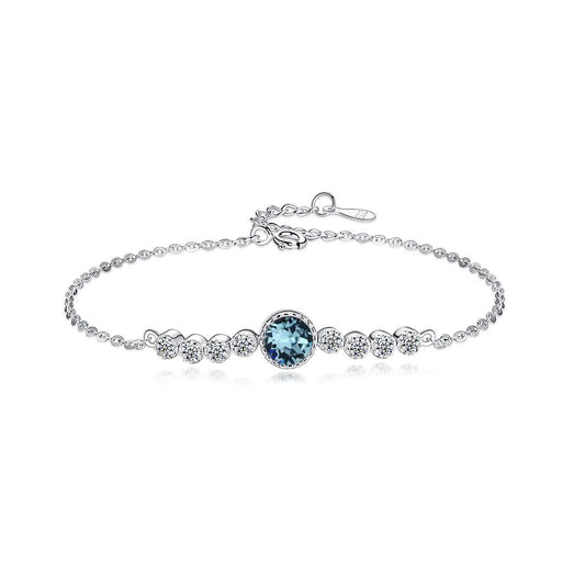 [Glimmer Jewelry]Luxurious Heart Of The Ocean Bracelet