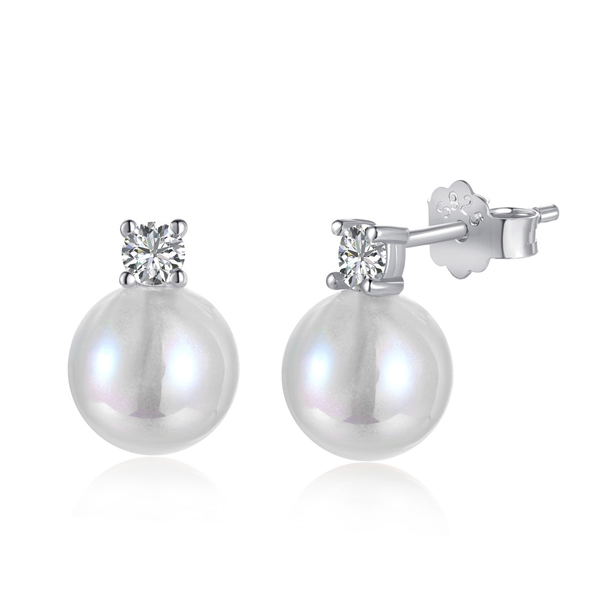 [Glimmer Jewelry]Symphony Mermaid Pearl Earrings