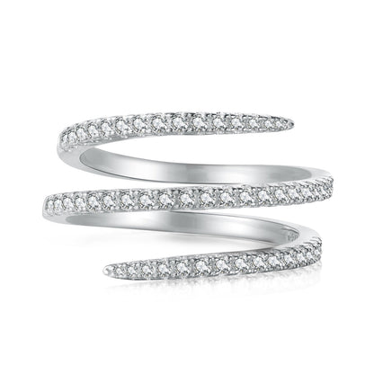 [Glimmer Jewelry]Unique Vibrant Entangle Daily Ring