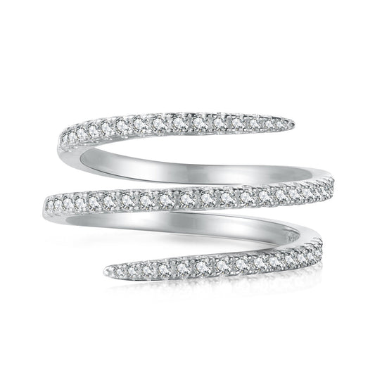 [Glimmer Jewelry]Unique Vibrant Entangle Daily Ring
