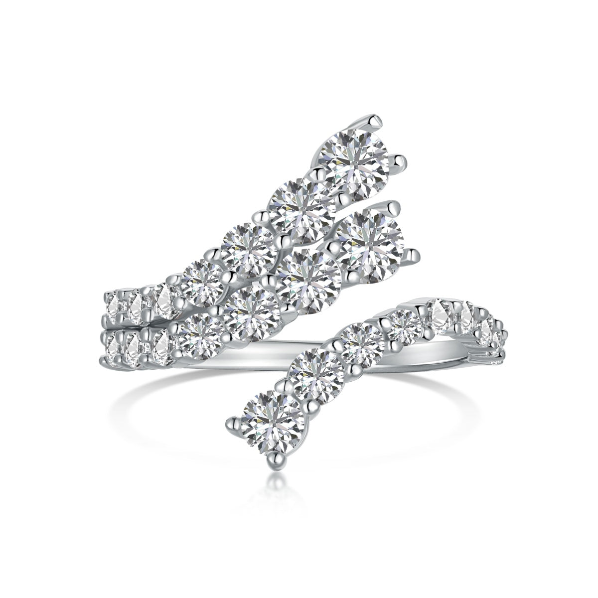 [Glimmer Jewelry]ユニークで鮮やかなスネーク型デイリーリング