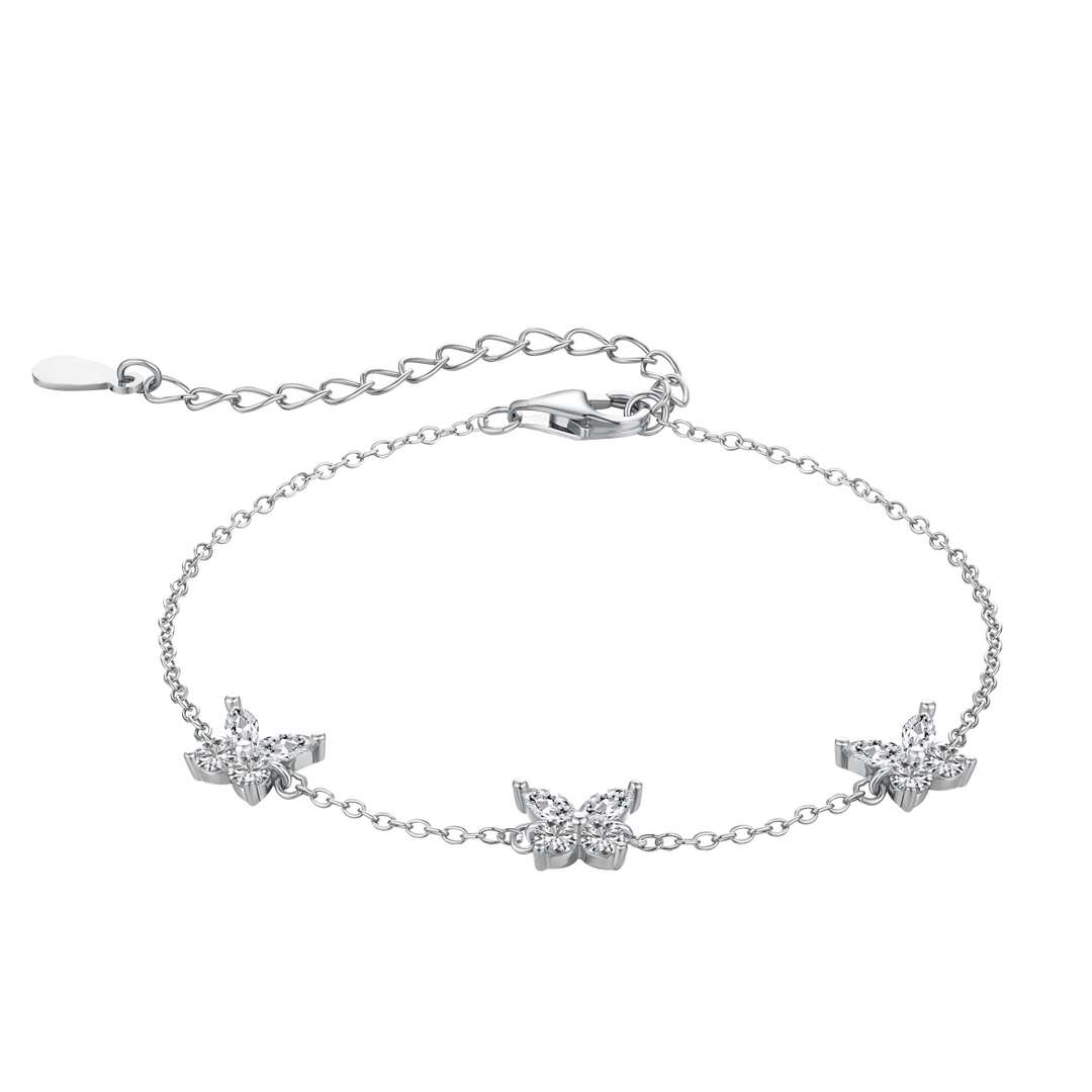 [Glimmer Jewelry]Radiant Butterfly Shape Necklace