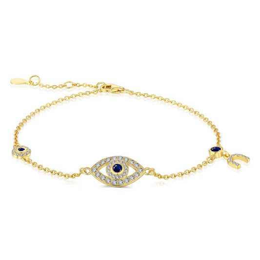 [Glimmer Jewelry]Dainty Eye Shape Necklace