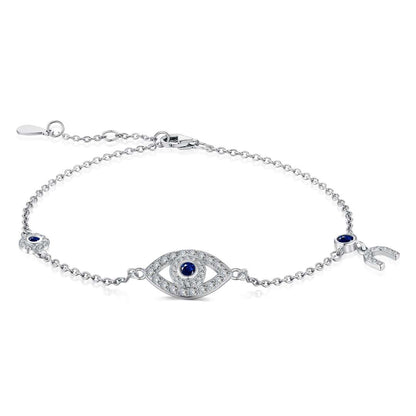 [Glimmer Jewelry]Dainty Eye Shape Necklace