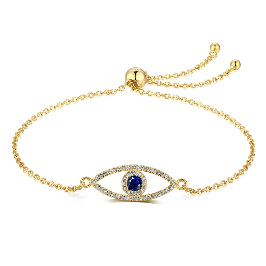 [Glimmer Jewelry]Devil's Eye Hollow Design Bracelet