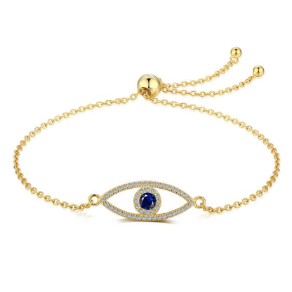[Glimmer Jewelry]Devil's Eye Hollow Design Bracelet