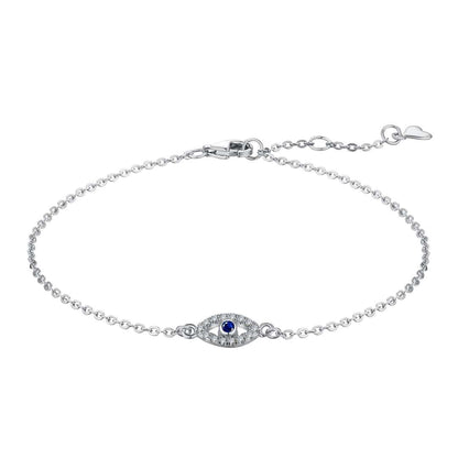 [Glimmer Jewelry]Evil Eye Shape Necklace