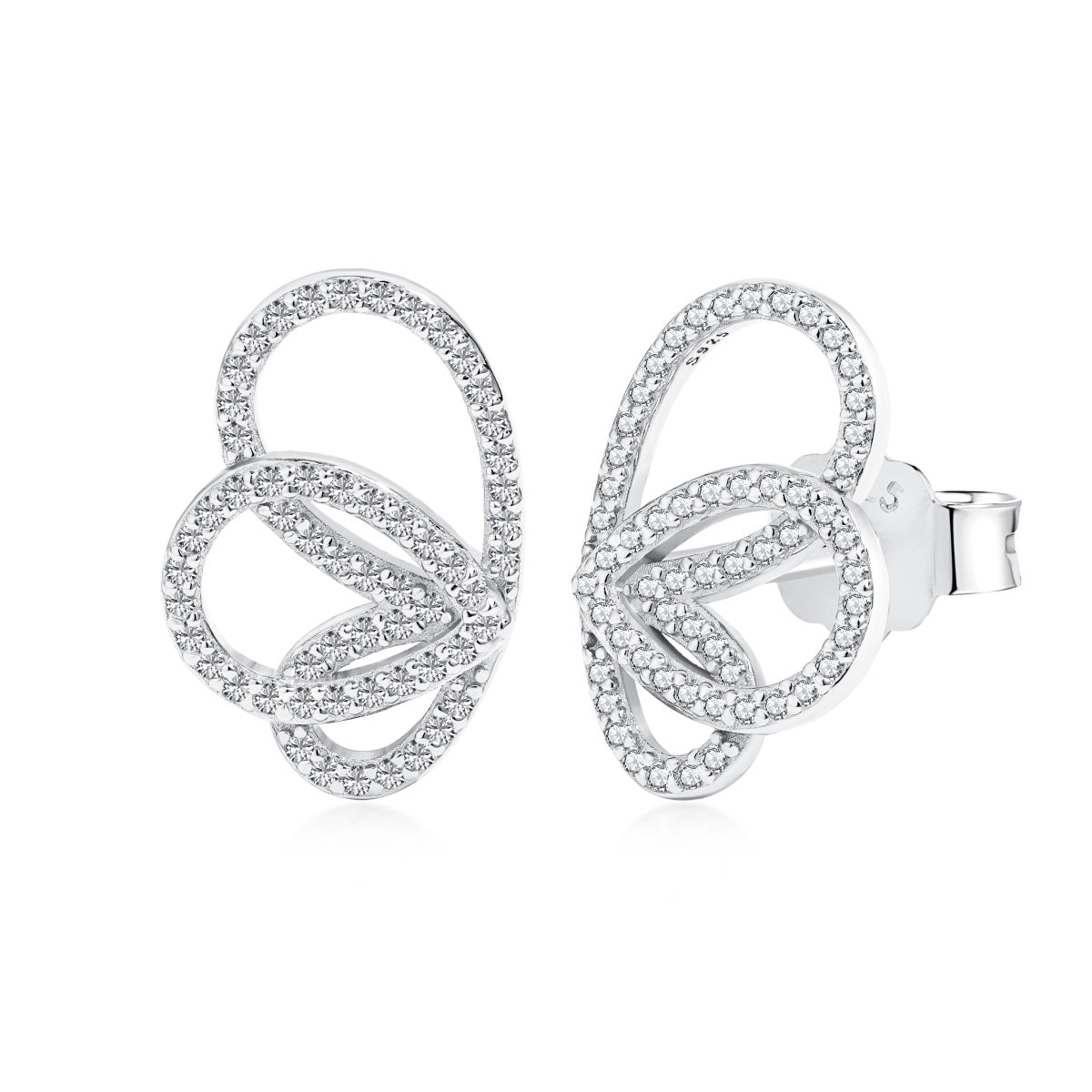 [Glimmer Jewelry]絶妙な蝶の形のイヤリング