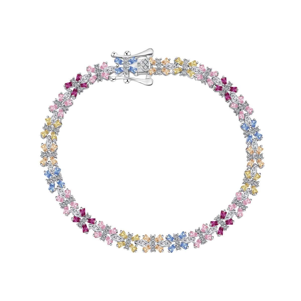 [Glimmer Jewelry]Unique Colorful Butterfly Shape Party Bracelet