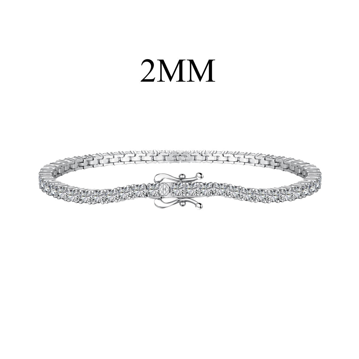 [Glimmer Jewelry]デイリーユースに輝く絶妙なラウンドカットブレスレット