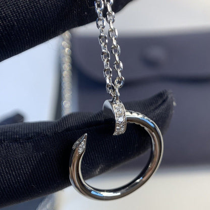 [Glimmer]JUSTE NECKLACE SILVER