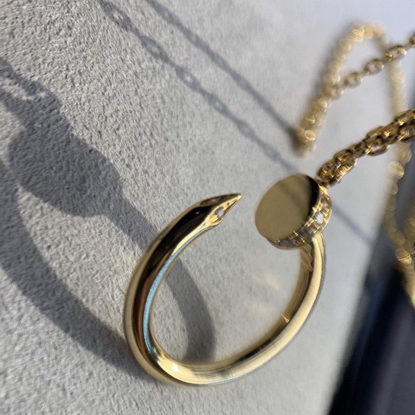 [Glimmer]JUSTE NECKLACE GOLD