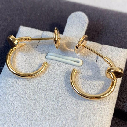 [Glimmer]JUSTE EARRINGS PINK GOLD