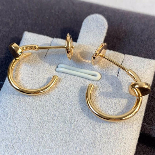 [Glimmer]JUSTE EARRINGS PINK GOLD