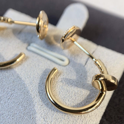 [Glimmer]JUSTE EARRINGS PINK GOLD
