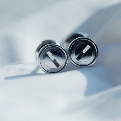 [Glimmer]LOVE EARRINGS SILVER 10MM