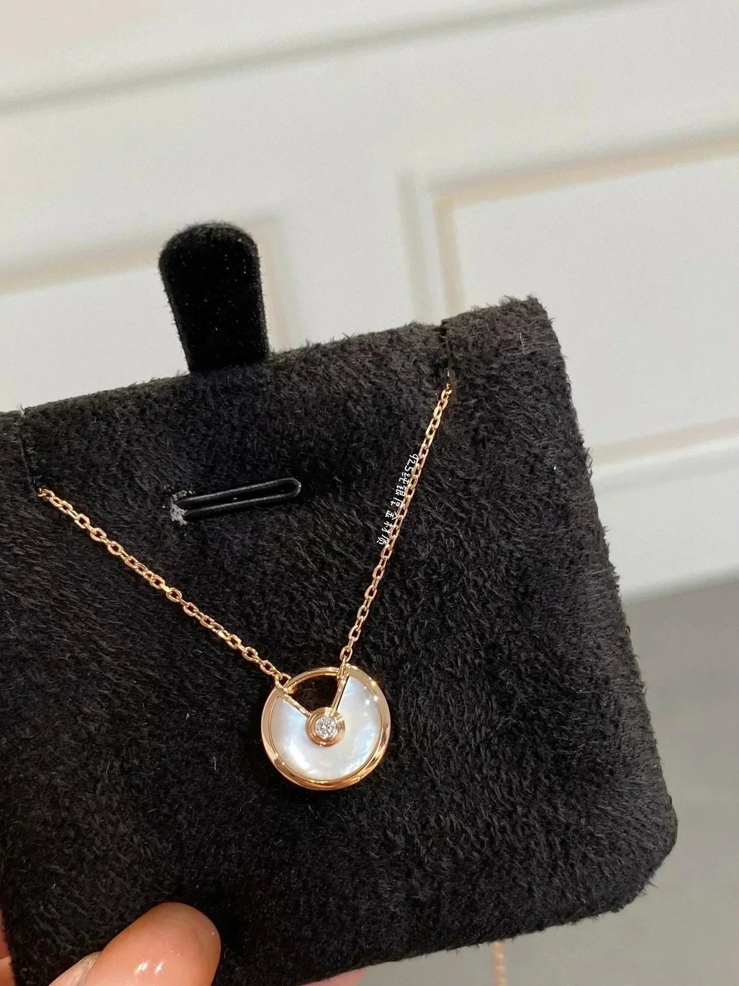 [Glimmer]AMULETTE Glimmer GOLD MOP NECKLACE