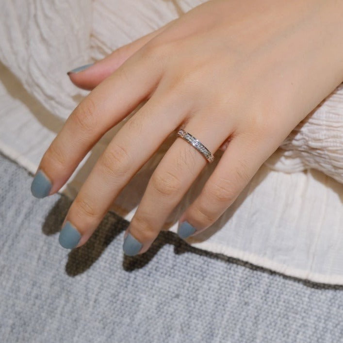 [Glimmer]LOVE RING 2.65MM DIAMOND