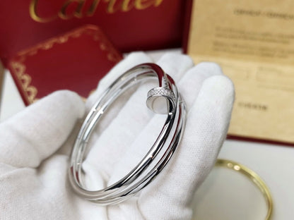 [Glimmer]JUSTE BRACELET 3.5MM DOUBLE ROW DIAMOND
